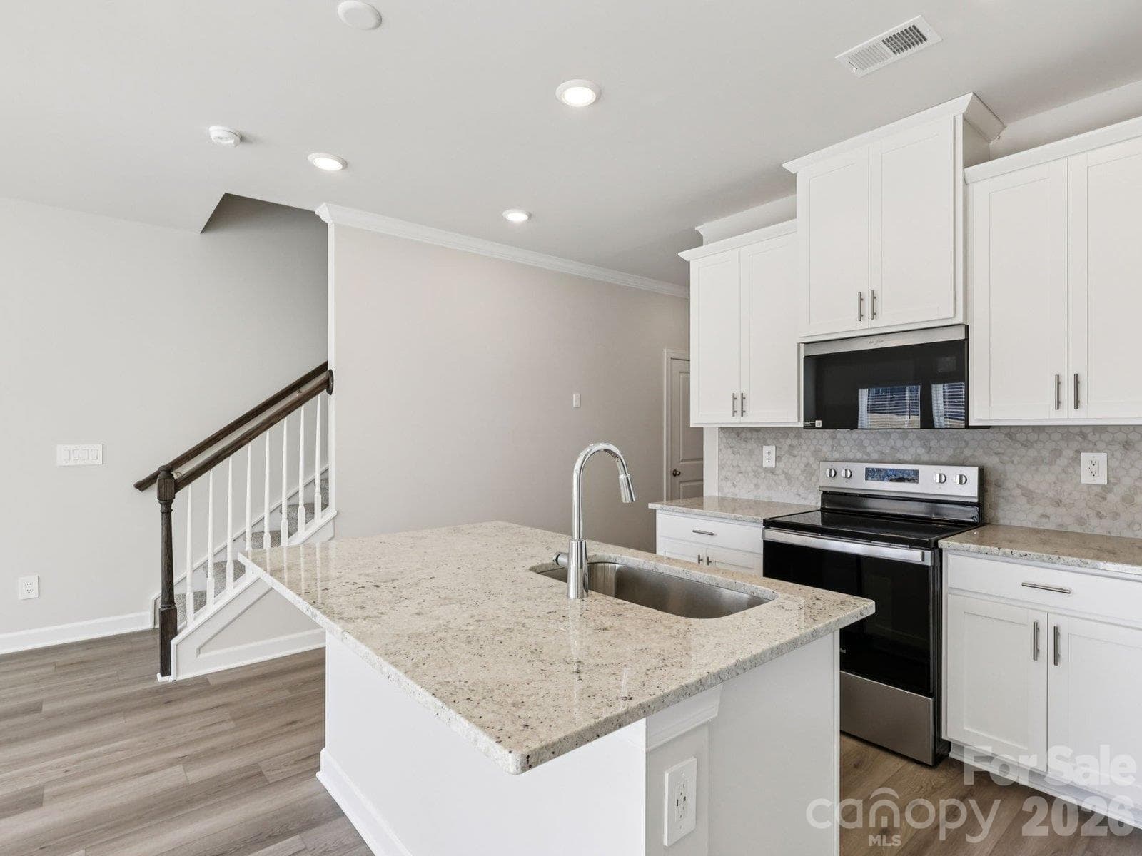 Photos are not of the actual home, but are photos of the builder home with same floorplan with similar interior finishes. - 8013 Hidden Springs Drive, Charlotte