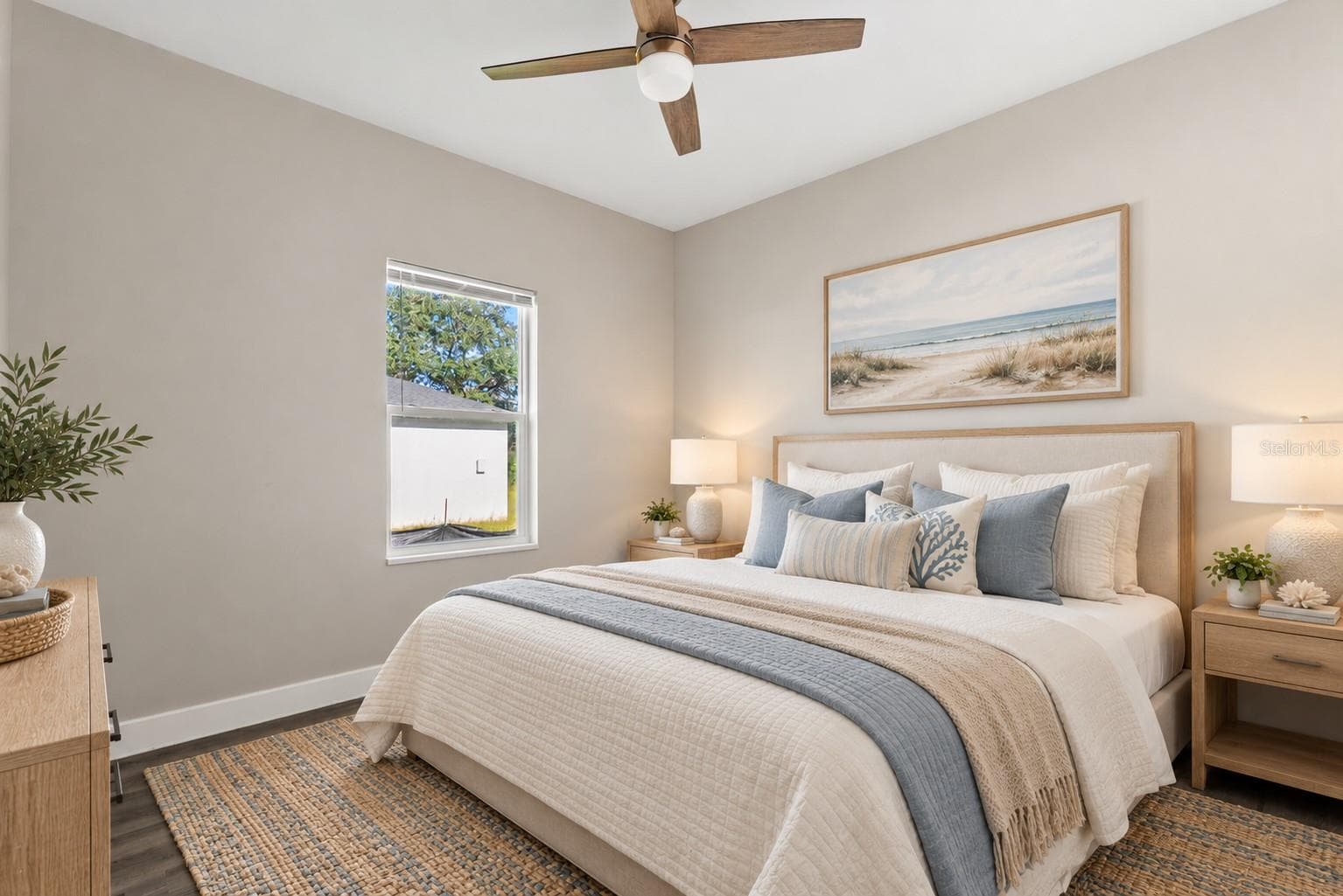 Guest Bedroom 1 Staging - 5784 GADSHAW AVE, NORTH PORT