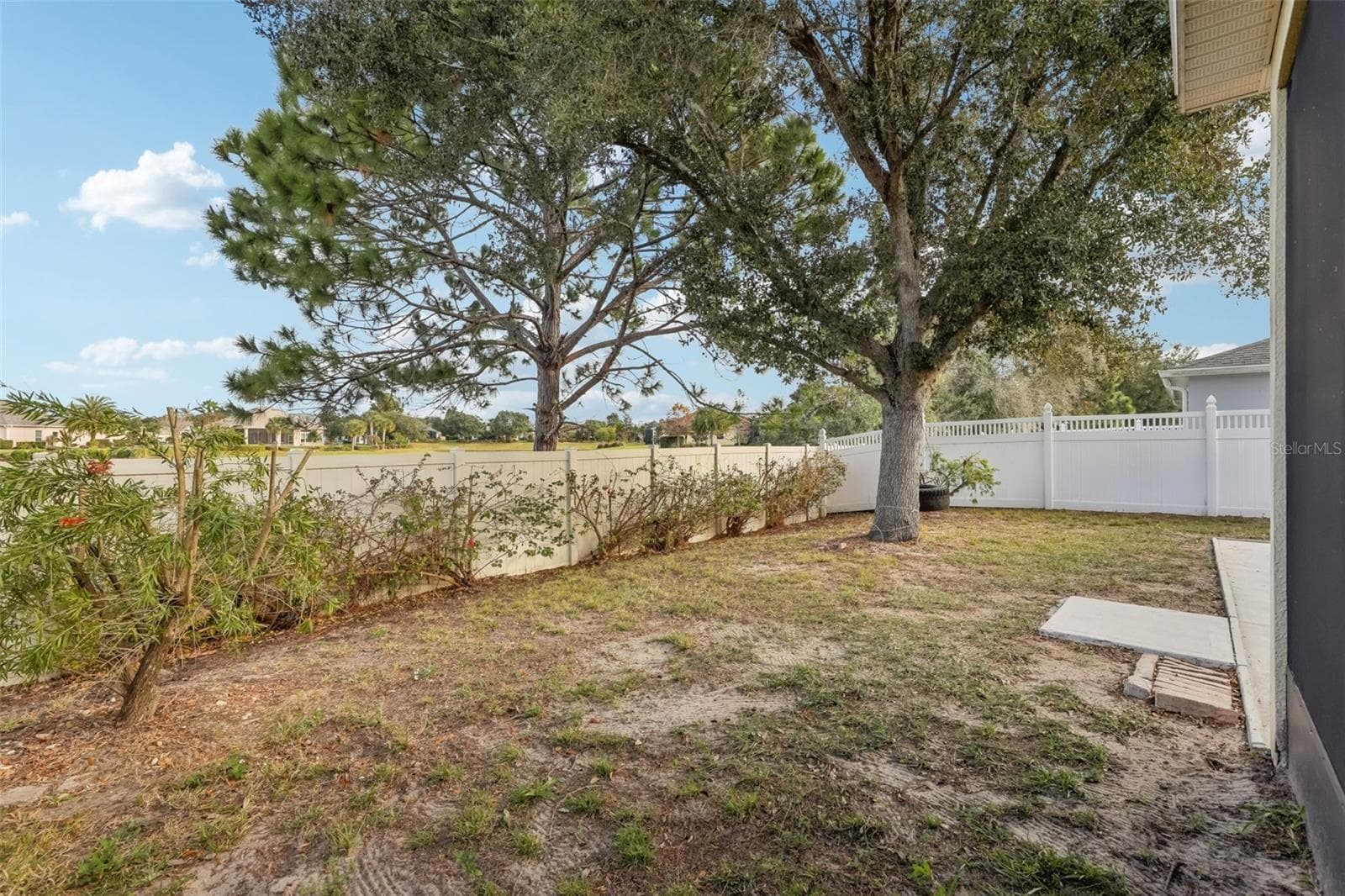 Private back yard - 1689 STRATHMORE CIR, MOUNT DORA