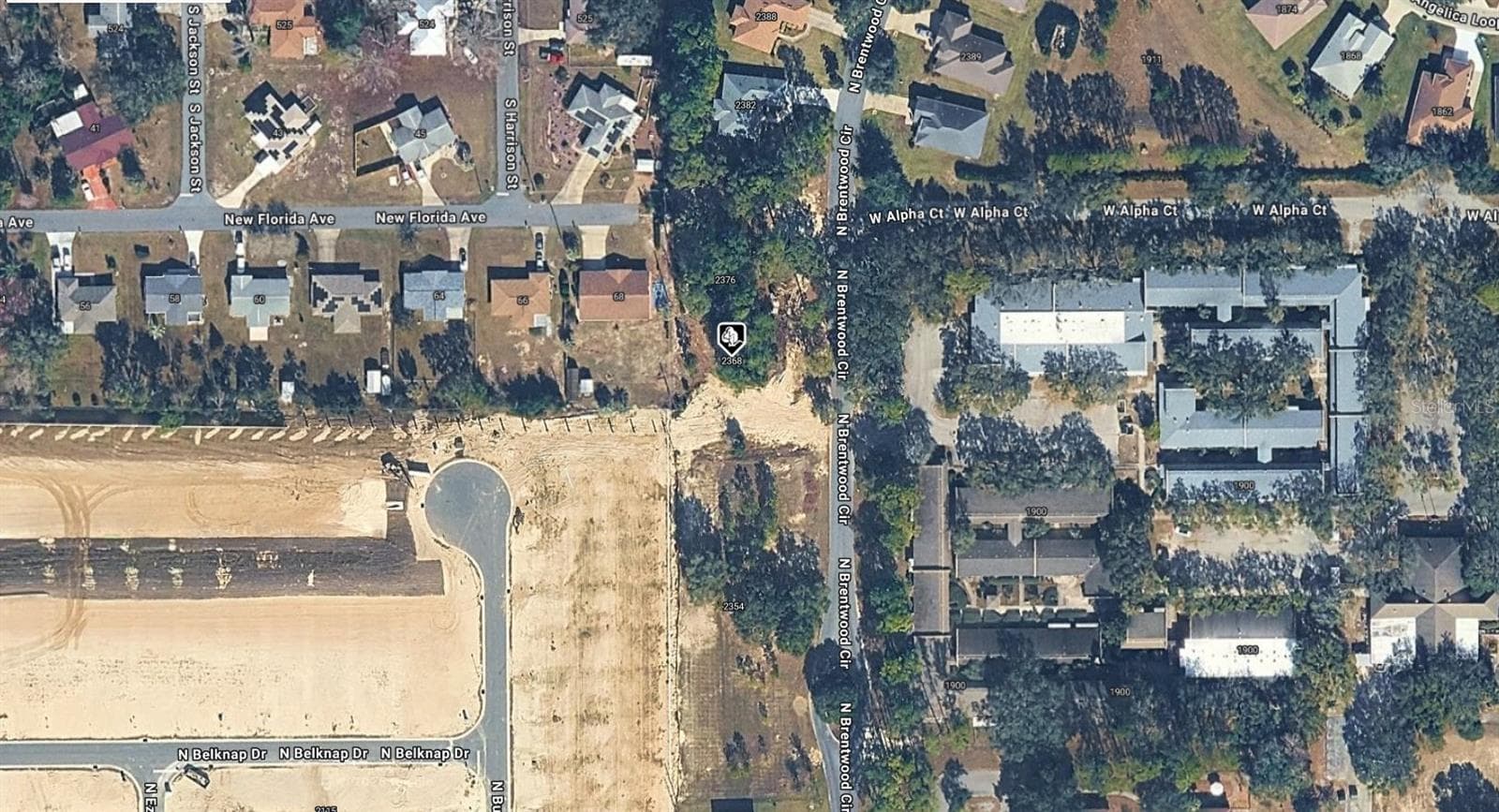 Land at 2368 N BRENTWOOD CIR, LECANTO, photo 2 of 3