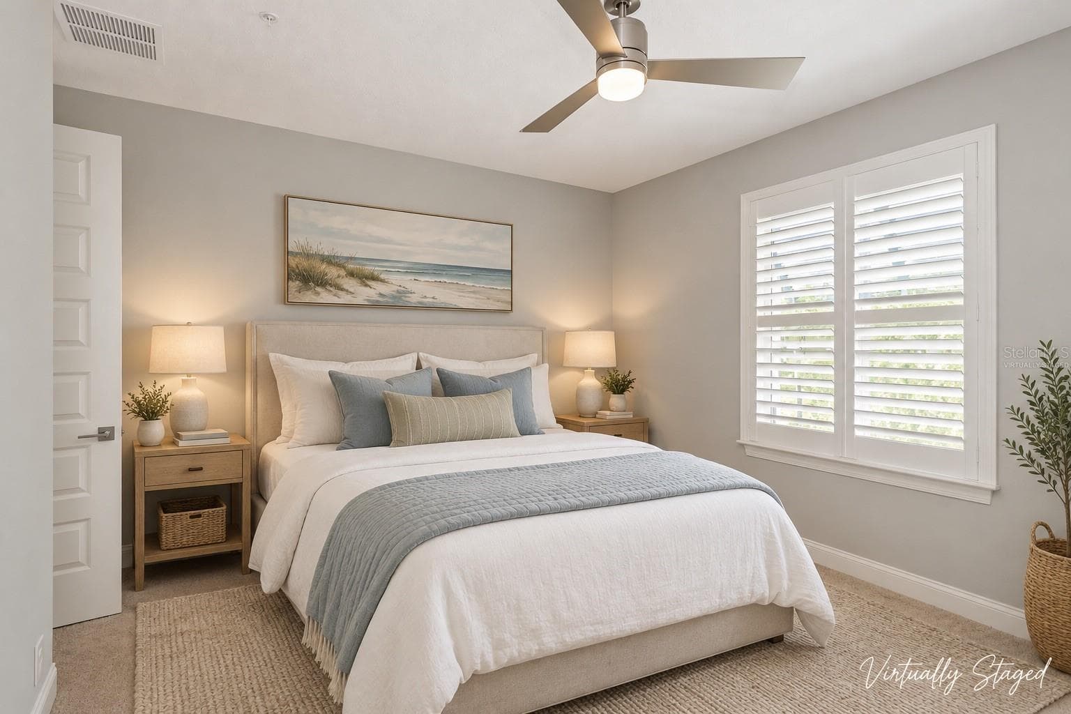 Virtually Staged - Bedroom #3 - 305 S ALBANY AVE #3, TAMPA