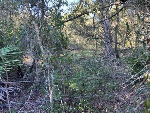 front of property is fenced - 7450 SW STATE ROAD 24, CEDAR KEY