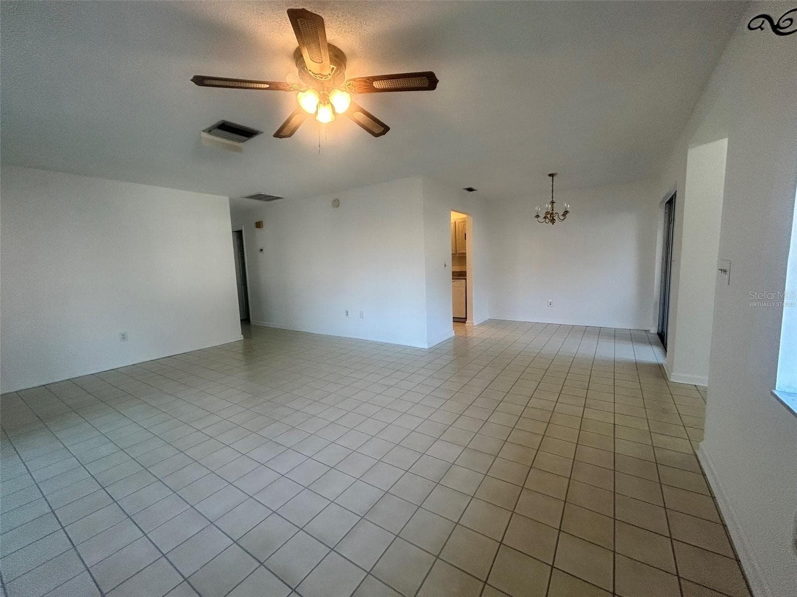 Livingroom Virtually stagede - 1235 14TH CIR SE #93, LARGO