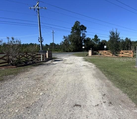gated entrance from SR 24 - Lot 6 SW 105 AVE, CEDAR KEY