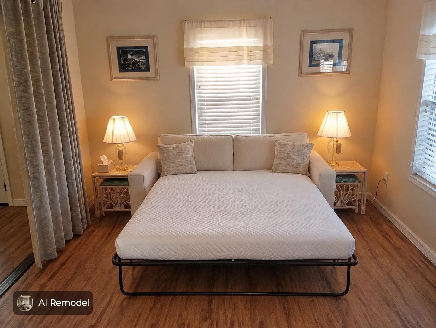 Other Options for 2nd bedroom. AI staged - 2100 KINGS HWY #977, PORT CHARLOTTE