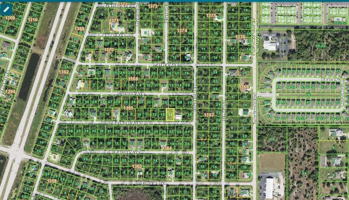 Land at 23446 BUCKNER AVE, PORT CHARLOTTE, photo 2 of 3