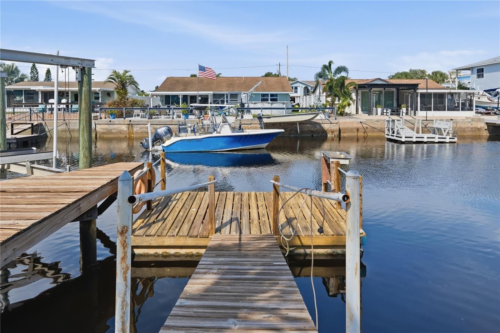 11X7 FLOATING DOCK - 7507 MAKO DR, HUDSON