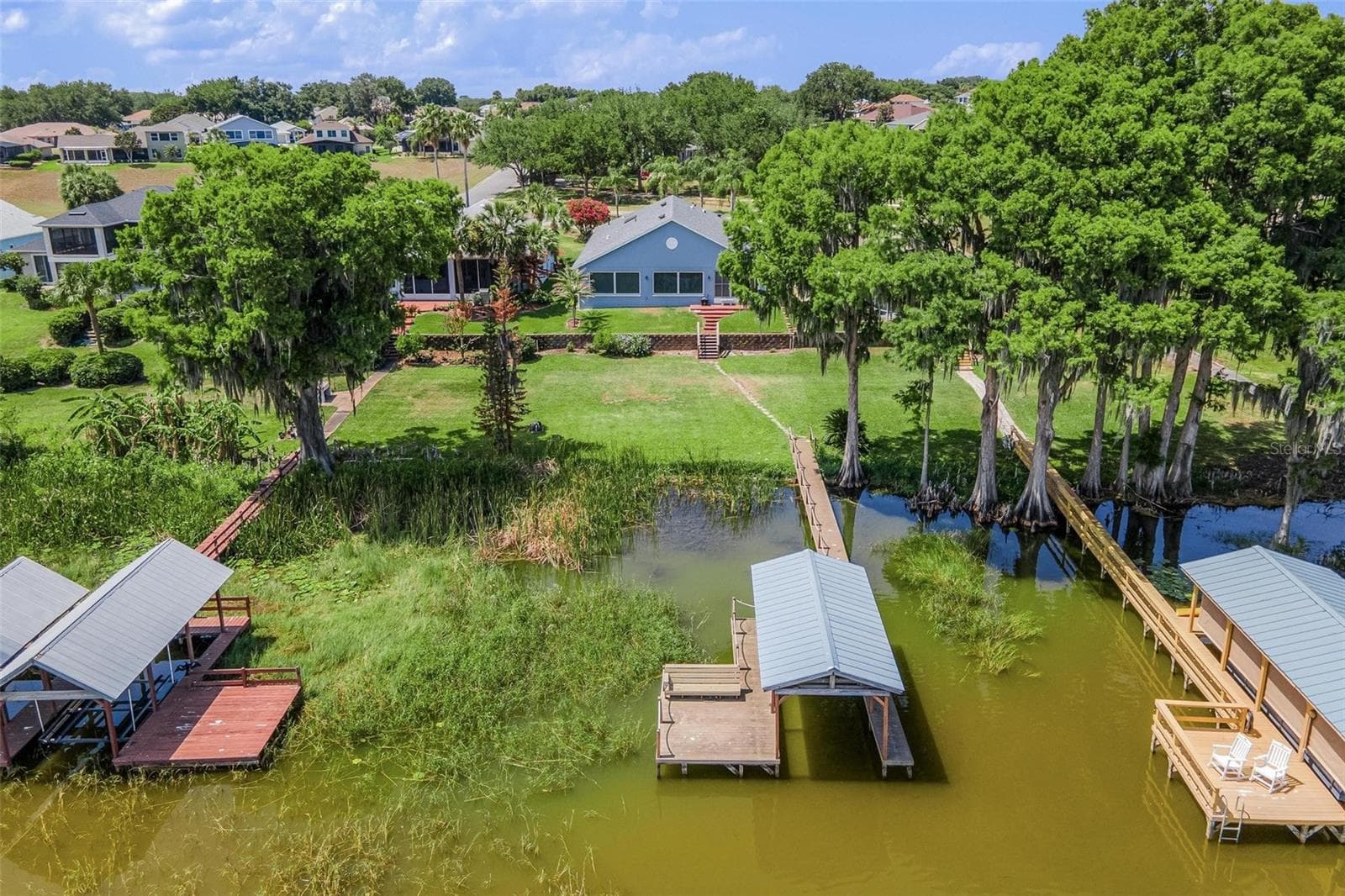 Aerial view - 6274 SAILBOAT AVE, TAVARES
