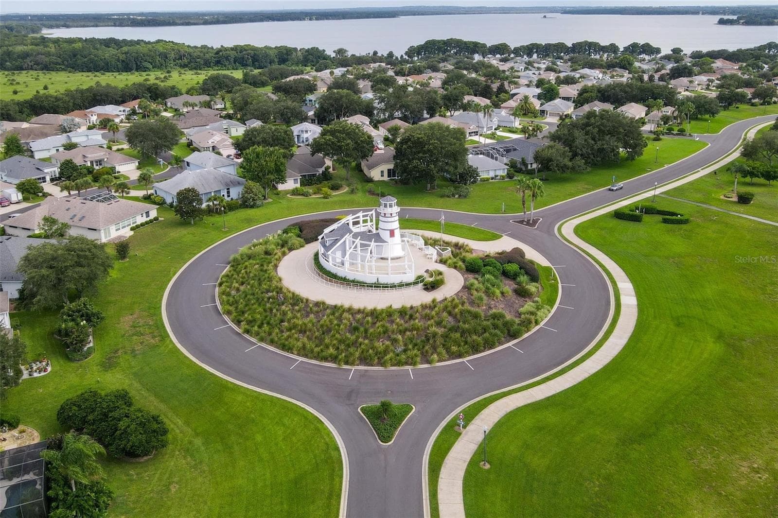 Aerial view - 6274 SAILBOAT AVE, TAVARES