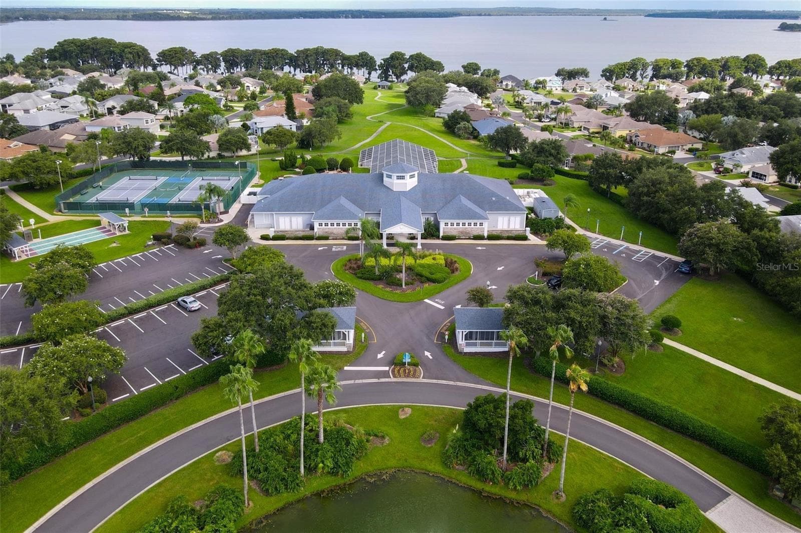 Aerial view - 6274 SAILBOAT AVE, TAVARES