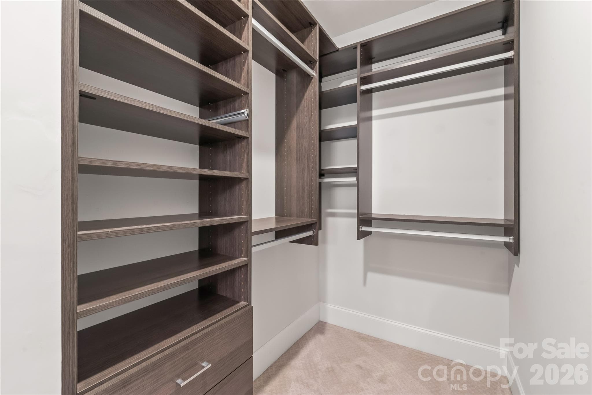 primary closet 1 of 2 - 5624 Five Knolls Drive, Charlotte