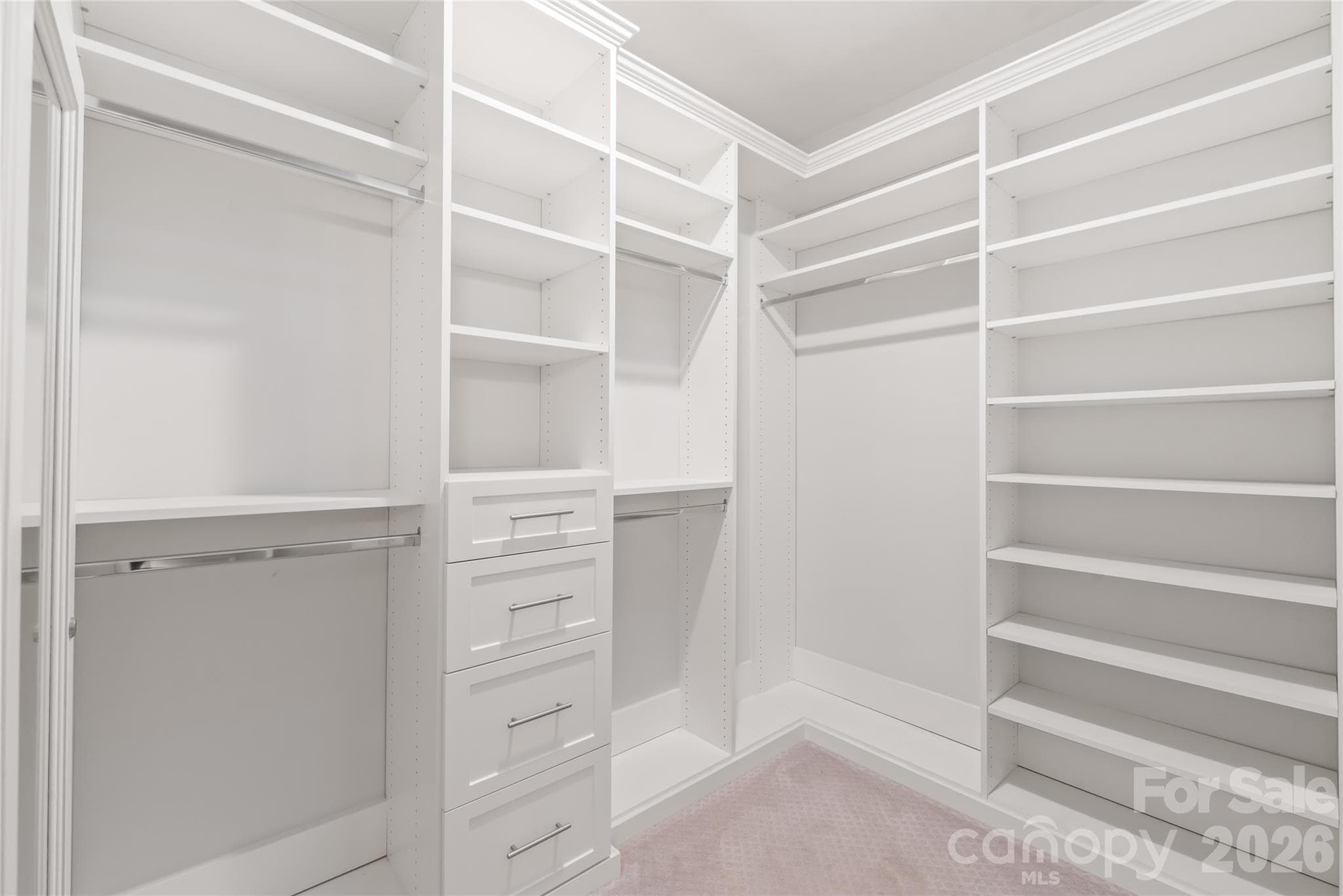primary closet 2 of 2 - 5624 Five Knolls Drive, Charlotte