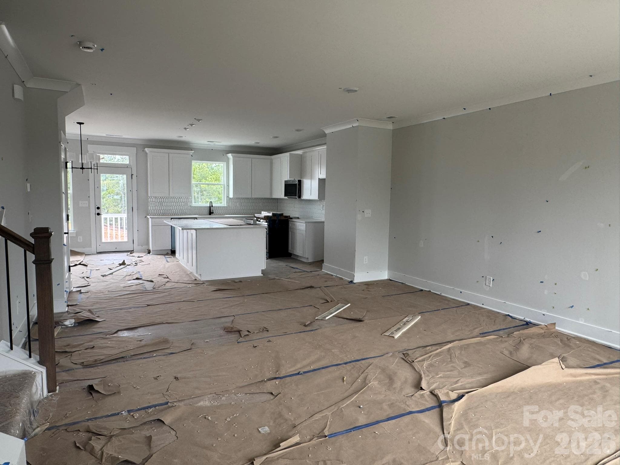 Kitchen and family room - 12315 Bryton Ridge Parkway, Huntersville