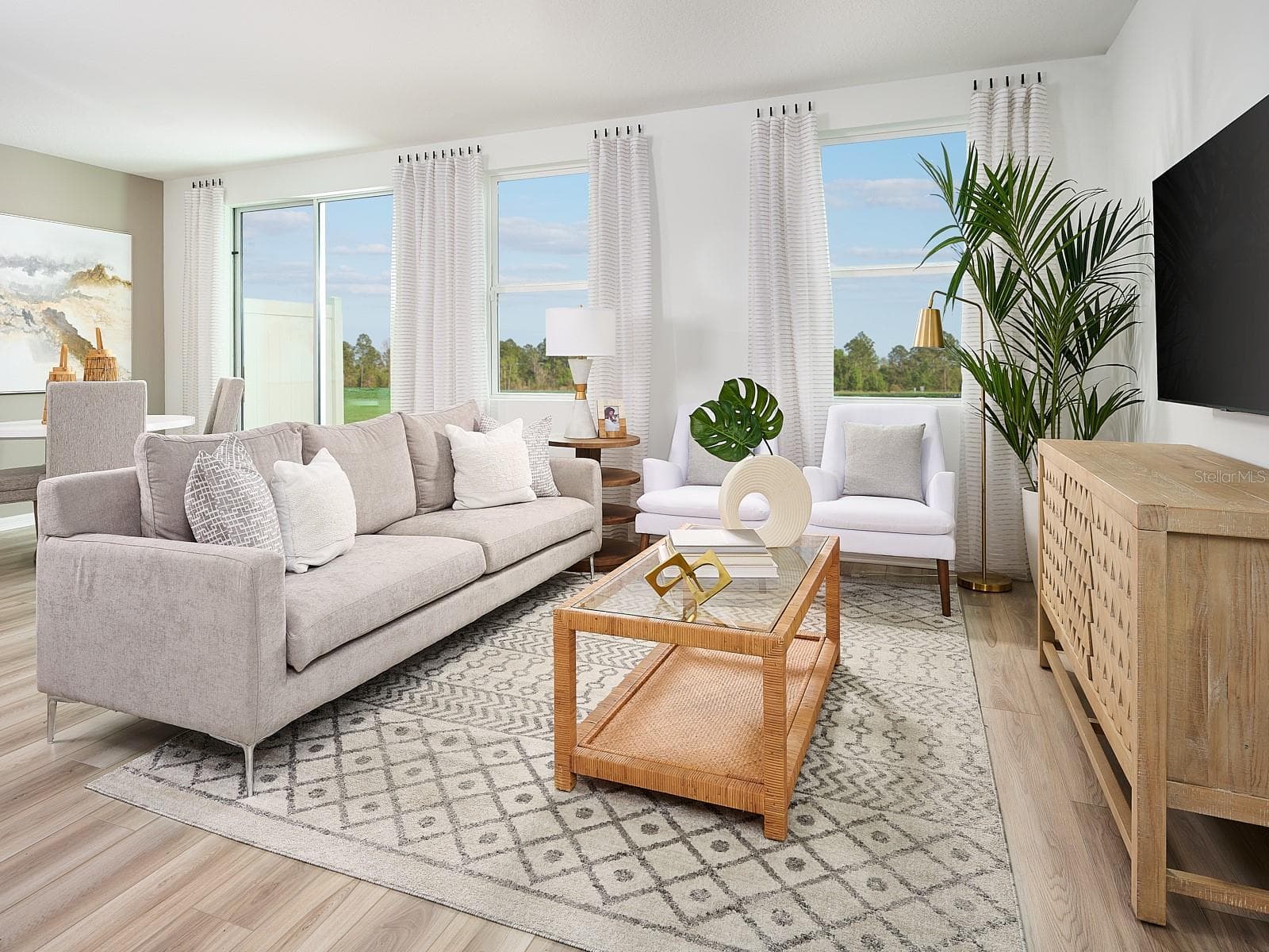 Welcome to a home designed with comfort, style, and everyday living in mind. This versatile floorplan features three spacious bedrooms and two full baths, offering the perfect balance of functionality and relaxation. The open-concept kitchen overlooks the dining area and great room, creating a warm and inviting space ideal for entertaining guests or enjoying quality time with family. Thoughtfully designed for modern living, this home provides a seamless flow, abundant natural light, and the flexibility to fit a variety of lifestyles. Don't miss the opportunity to make this welcoming home your own!Provide your feedback on BizChat - 16242 BIRD OF PARADISE AVE, CLERMONT