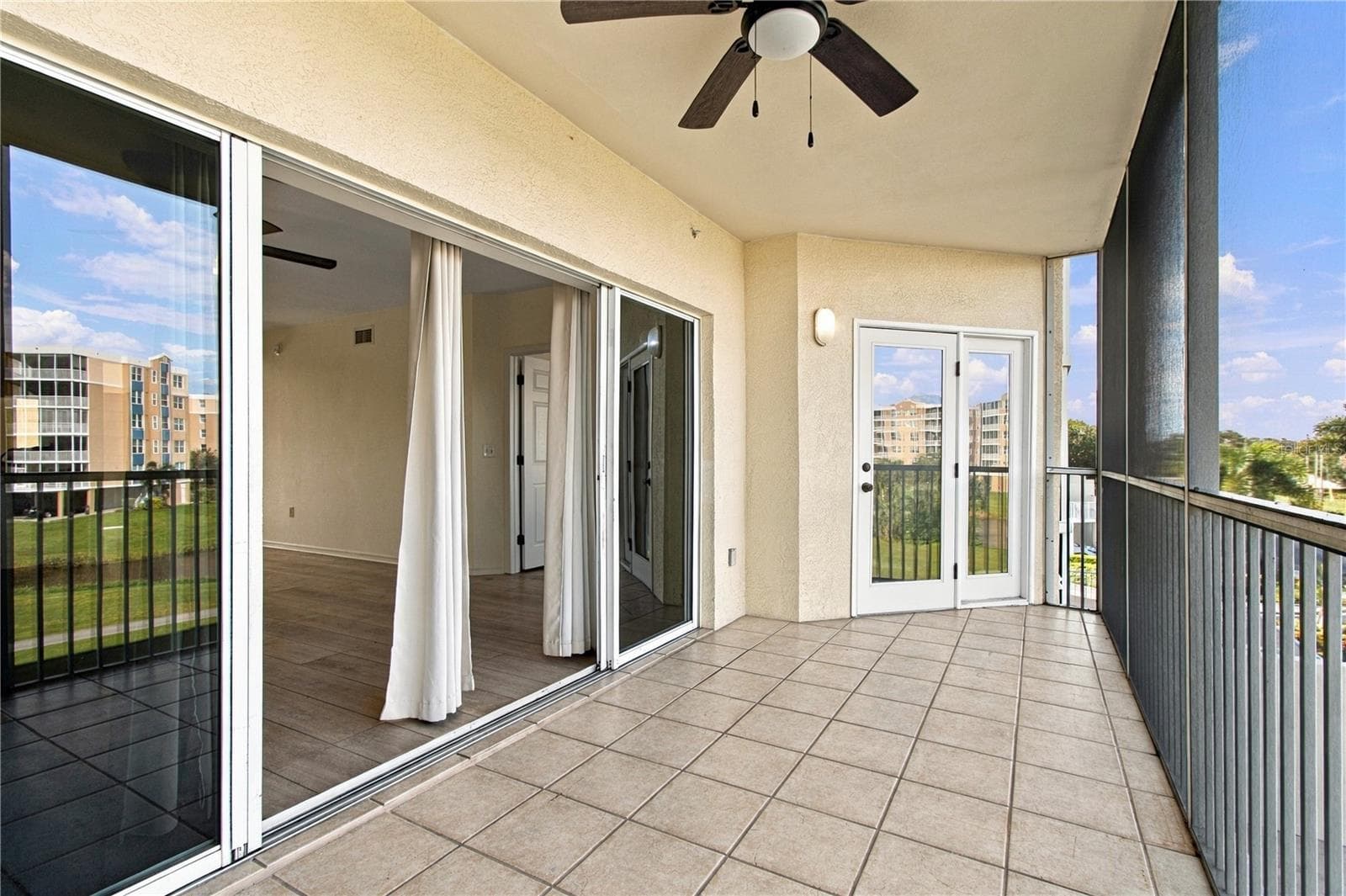 Balcony from Living Room - 1200 COUNTRY CLUB DR #3202, LARGO