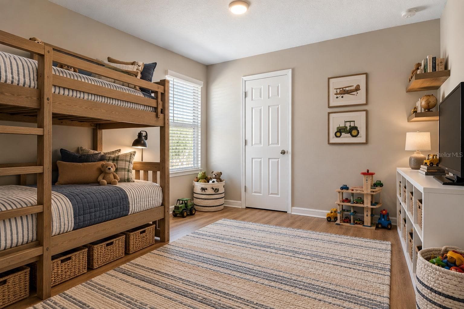 Bedroom 4 digitally staged - 7580 FREESIA TRCE, WESLEY CHAPEL