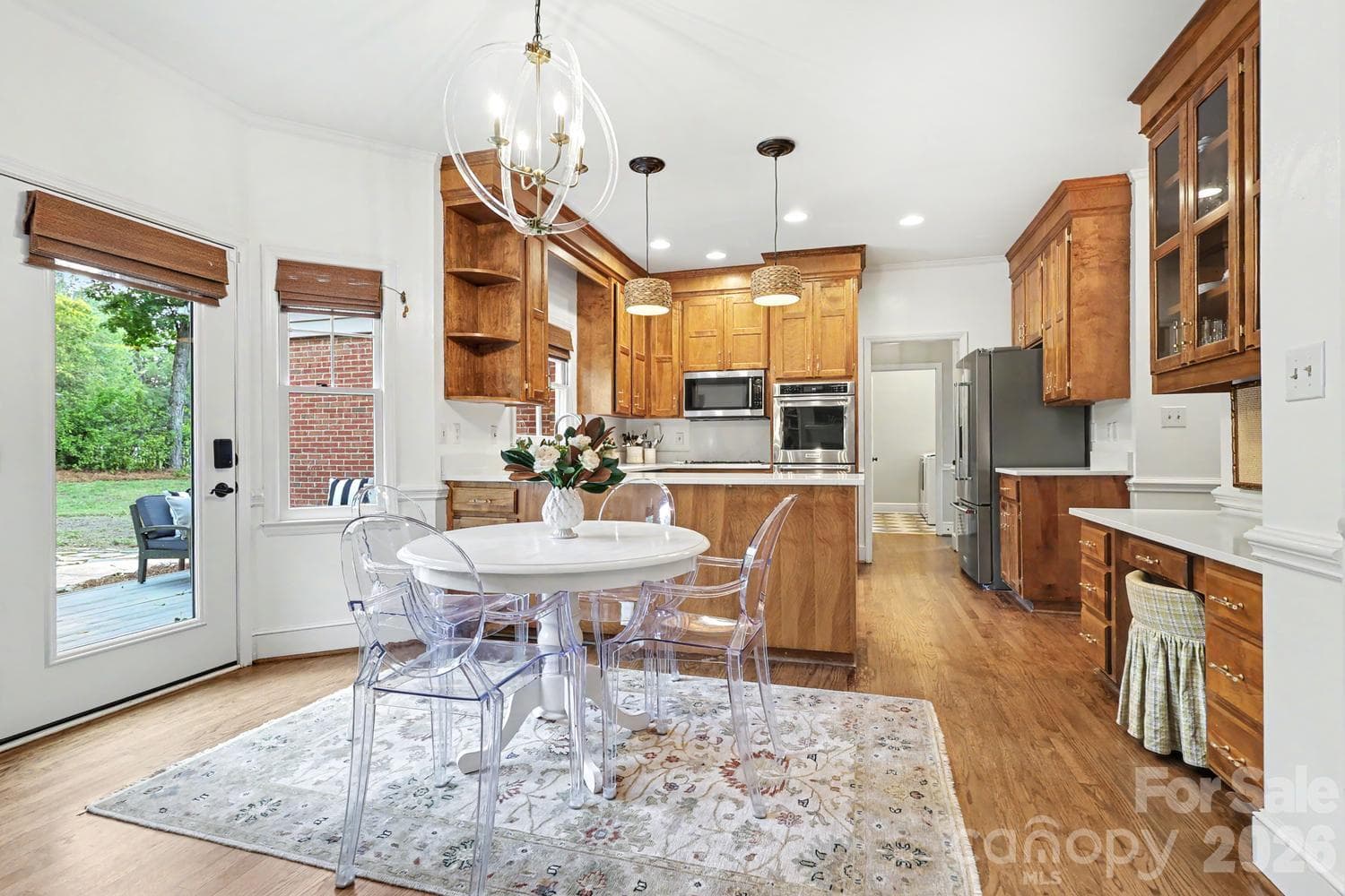 Open kitchen, quartz countertops - 5515 McCallum Court, Charlotte