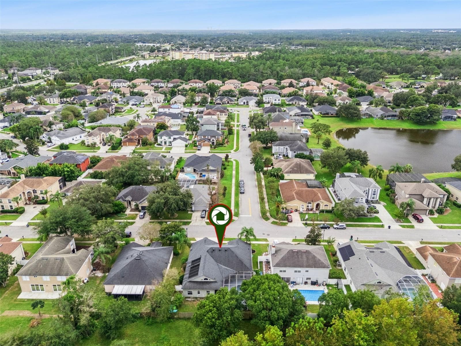 Aerial - 2201 WESTBOURNE DR, OVIEDO