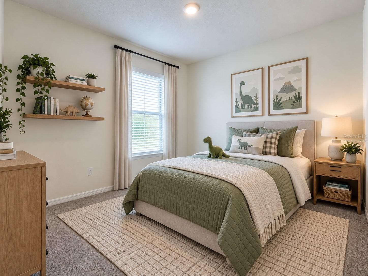 Virtually Staged - Bedrom2 - 17043 OVAL RUM DR, WIMAUMA