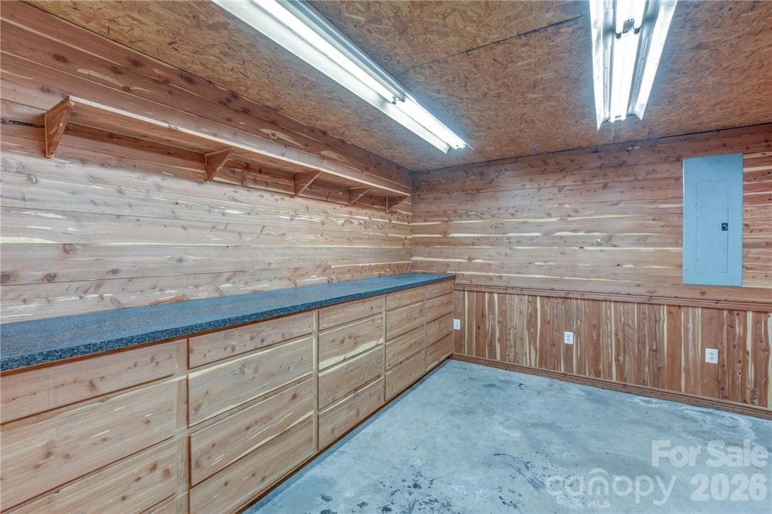 2nd office is made of cedar - 311 Bell Road, Kings Mountain