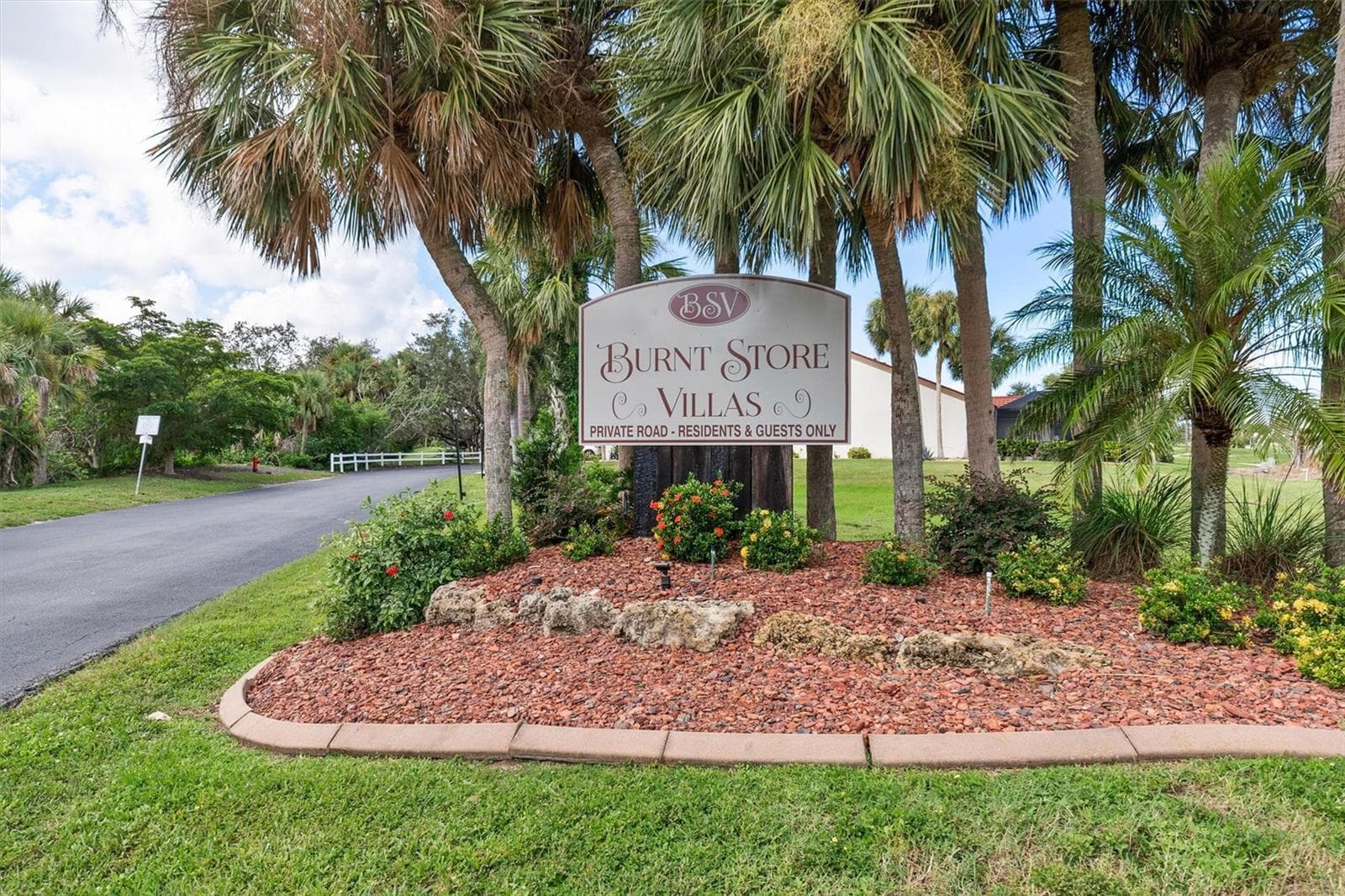 Entrance to Burnt Store Villas - 5021 SAN ROCCO CT, PUNTA GORDA