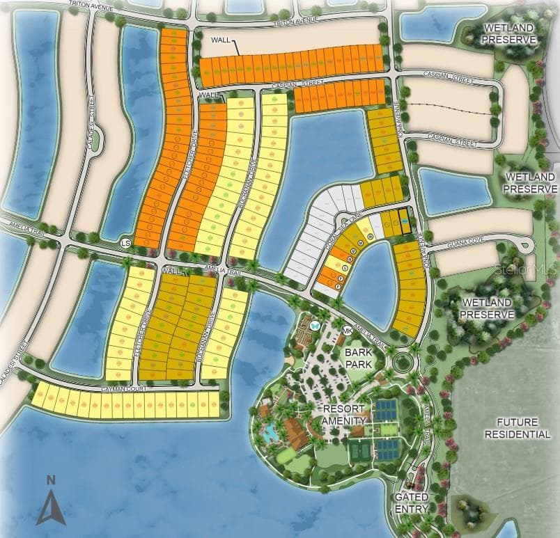 7931 Coral Sea Lane Site Map - 7931 CORAL SEA LN, PALMETTO