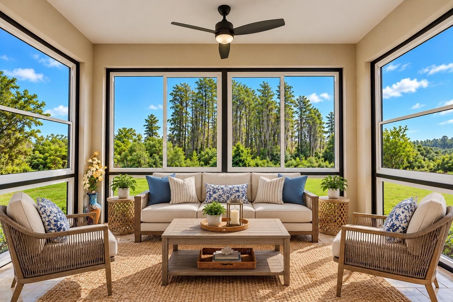 This image has been virtually staged (AI) - 19467 SHIP WHEEL WAY, LAND O LAKES