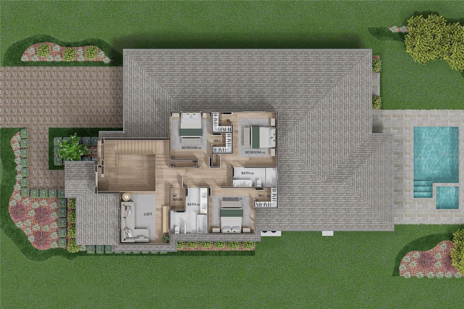Renderings are artistic interpretations. Features and finishes may vary from final construction. - 907 N HYER AVE, ORLANDO