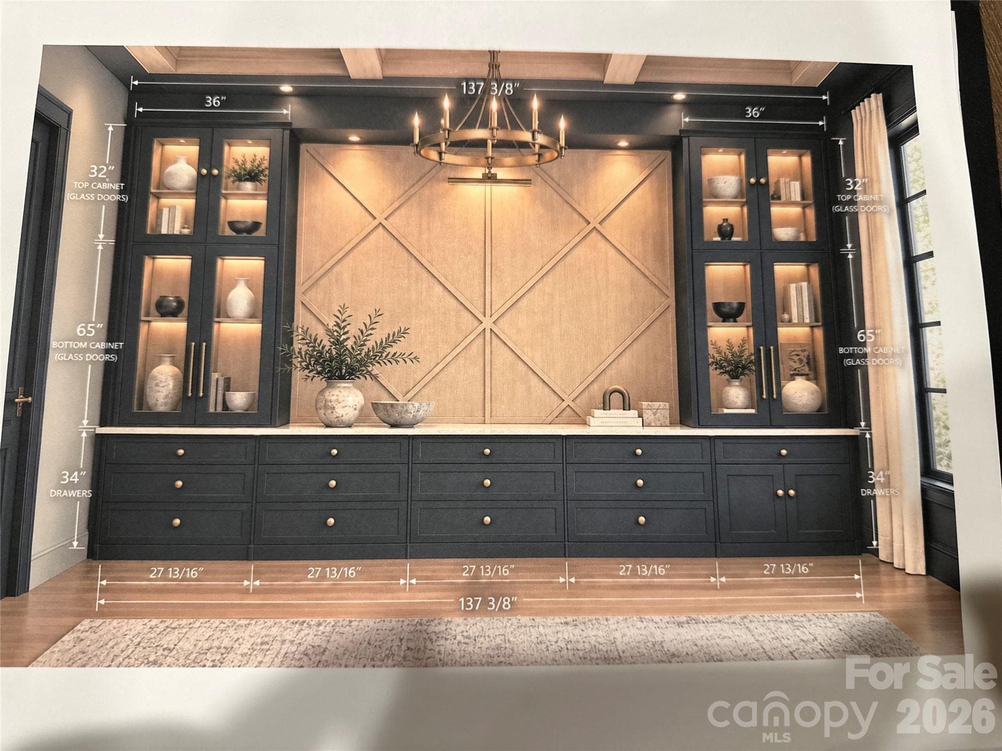 Office Built ins - 629 Wingrave Drive, Charlotte