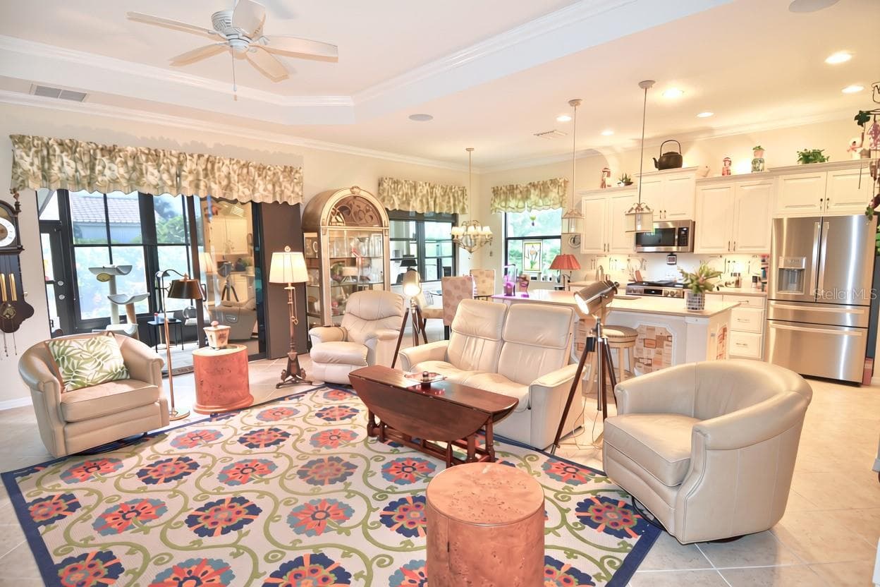 Living Room - 27301 DRIVER LN, ENGLEWOOD