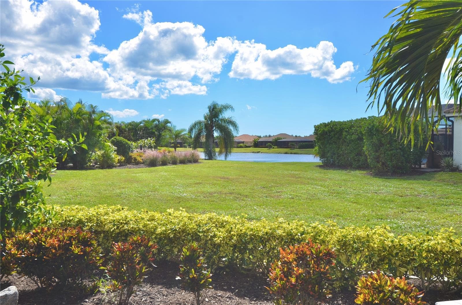View From Garden - 27301 DRIVER LN, ENGLEWOOD