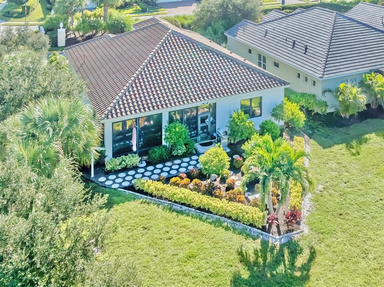 Backyard Aerial View - 27301 DRIVER LN, ENGLEWOOD