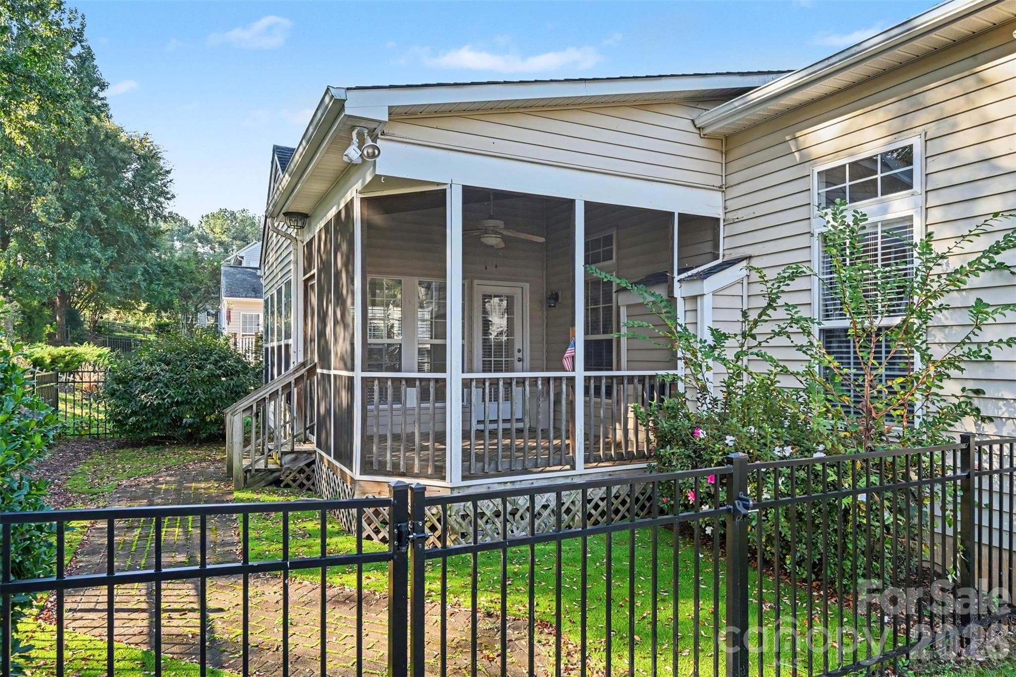 Backyard and Screened-in Porch - 3007 Mercer Street, Indian Land