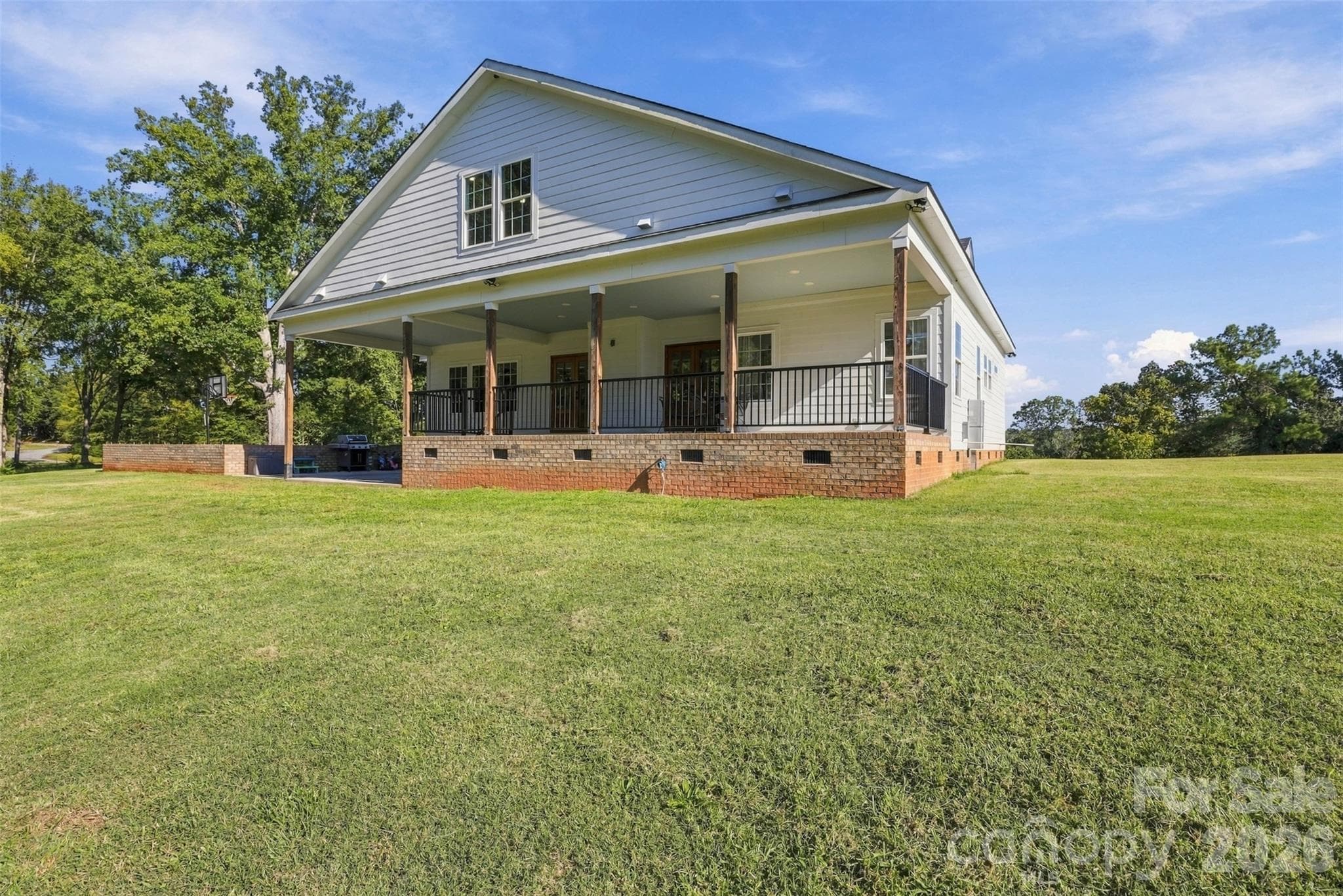 Back porch for entertaining! - 3098 Irene Bridge Highway, Hickory Grove