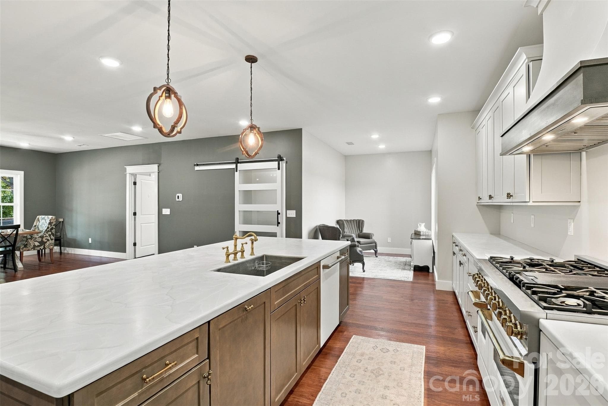 Coffee nook off the kitchen overlooking the front yard! - 3098 Irene Bridge Highway, Hickory Grove