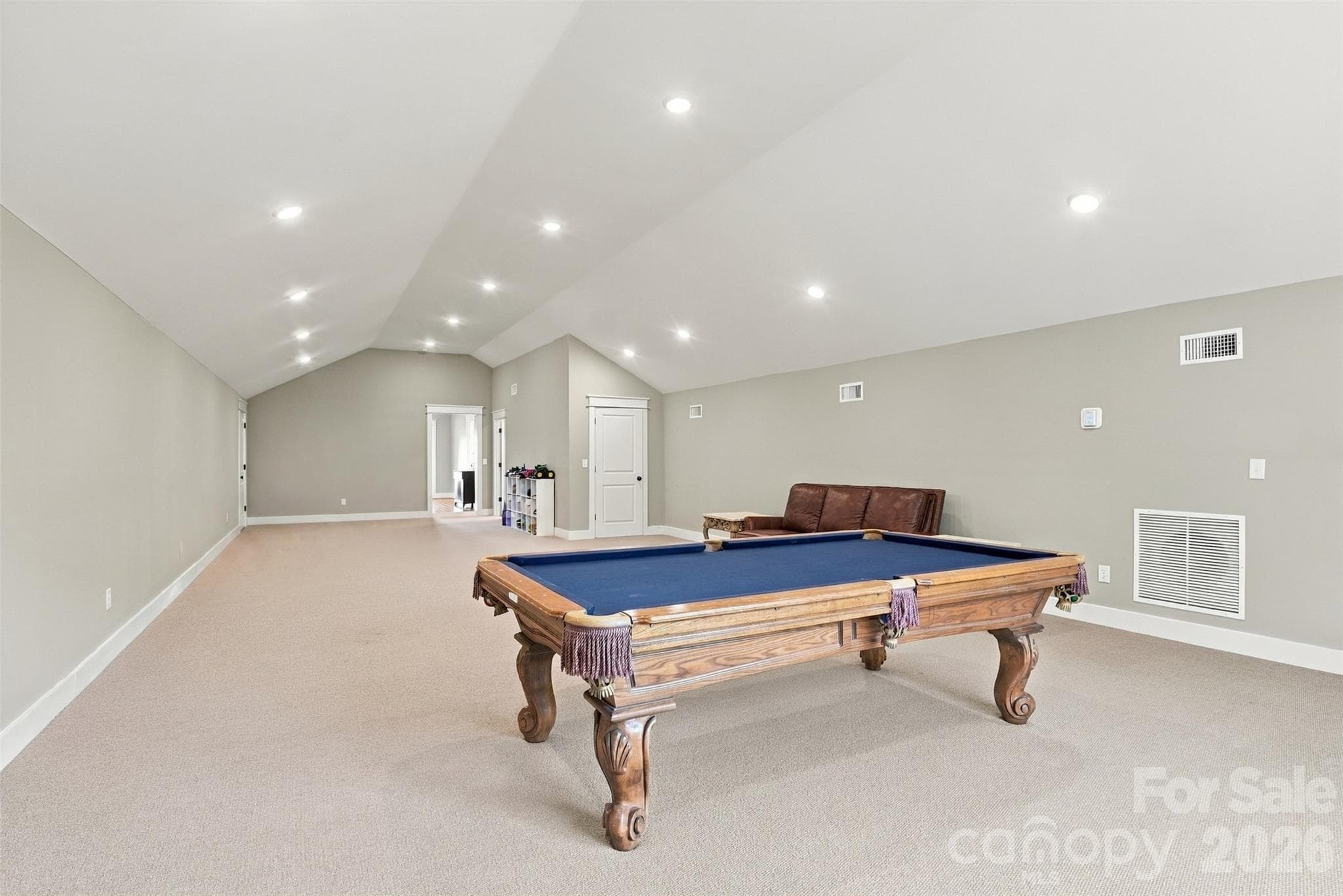 Bedroom #5/Bonus room with plenty of space for a billiard table! Walk-in storage in attic - 3098 Irene Bridge Highway, Hickory Grove