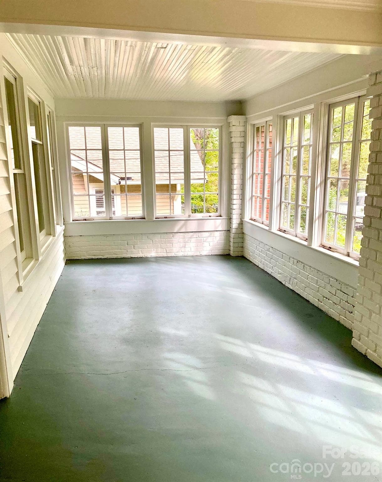 Sunporch is unheated square footage. - 326 S 3rd Street, Albemarle