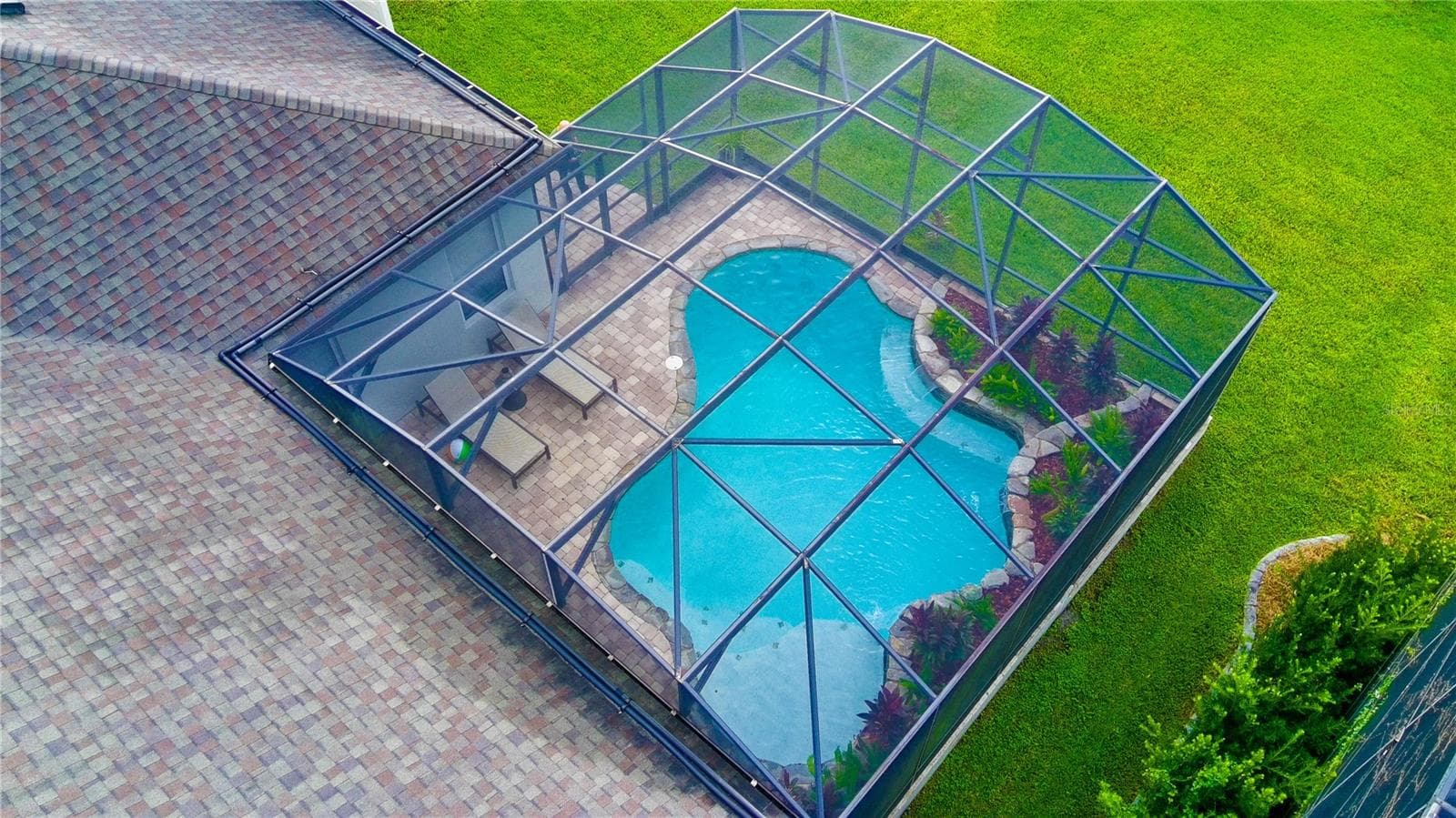 aerial photo of pool - 14038 EDEN ISLE BLVD, WINDERMERE