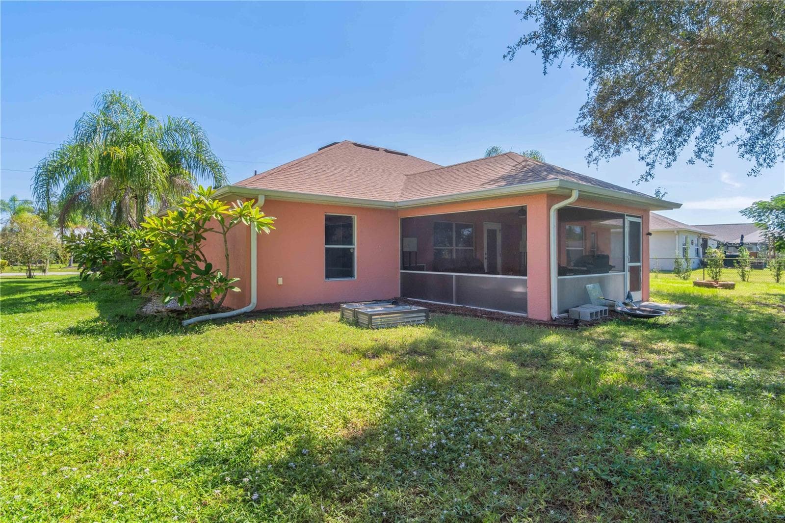 Backyard - 183 CASTILE CT, PUNTA GORDA