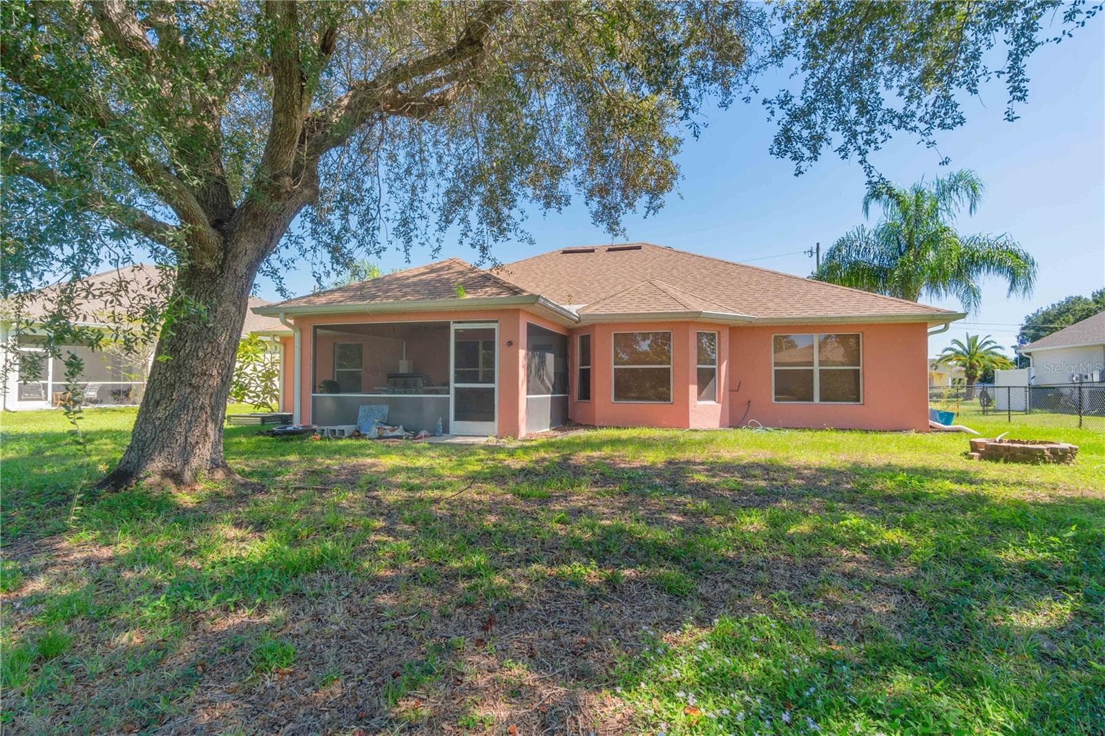 Backyard - 183 CASTILE CT, PUNTA GORDA