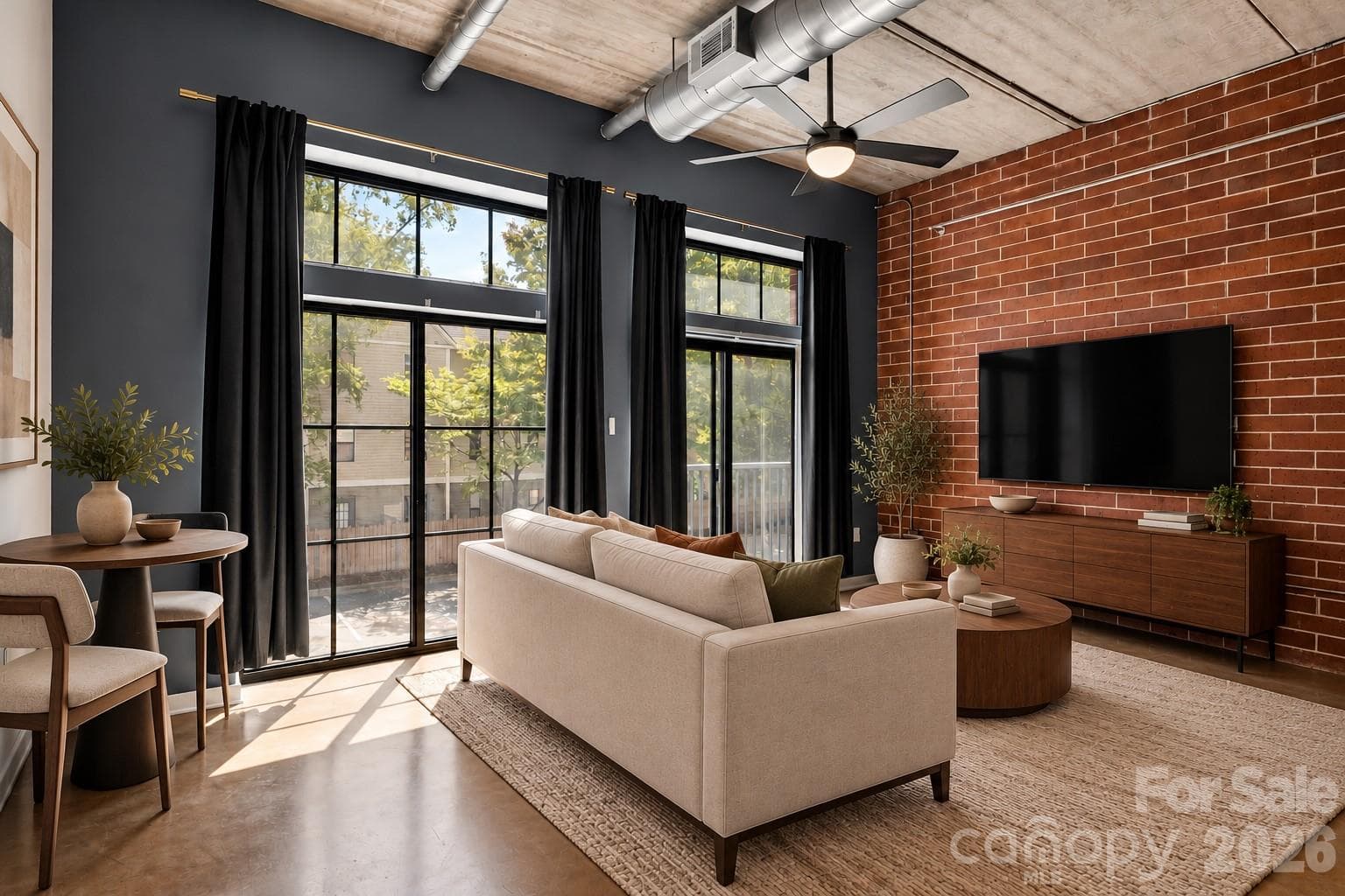 Virtually Staged - 626 N Graham Street, Charlotte