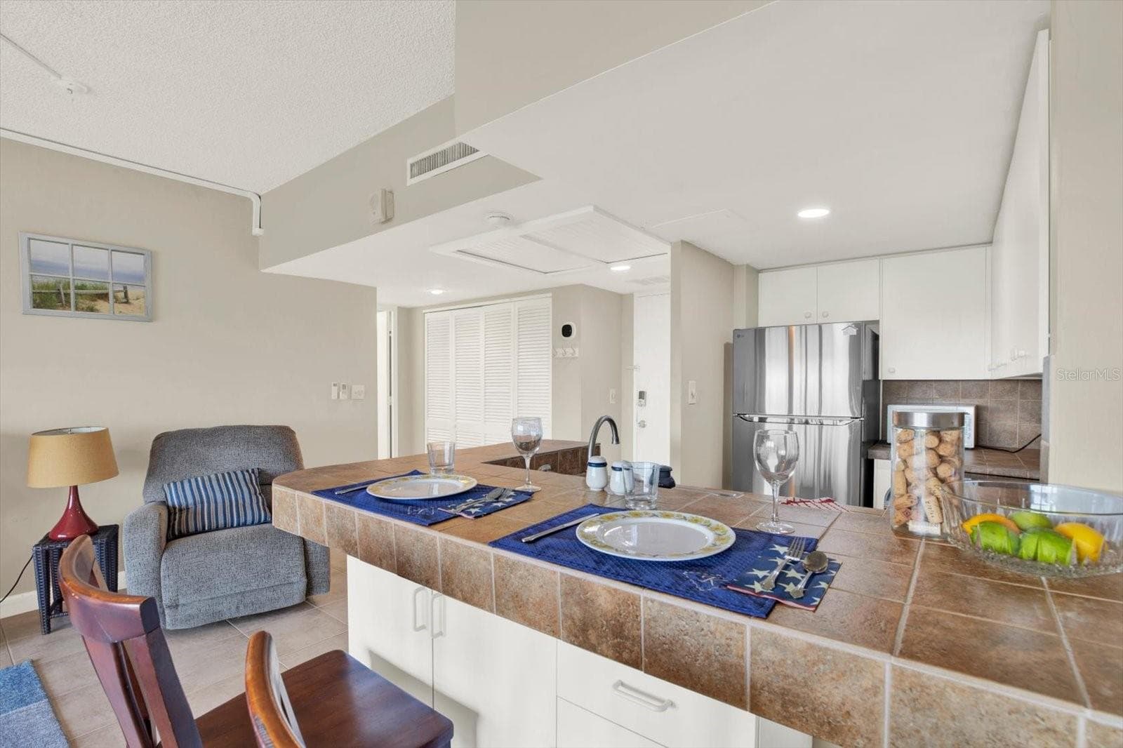 Your Upgraded Kitchen with Pass Through - 880 MANDALAY AVE #C512, CLEARWATER BEACH