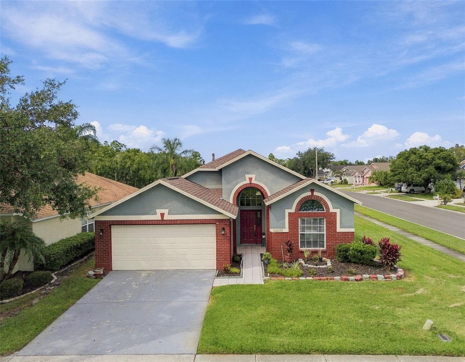 Front aerial view - 30600 NICKERSON LOOP, WESLEY CHAPEL