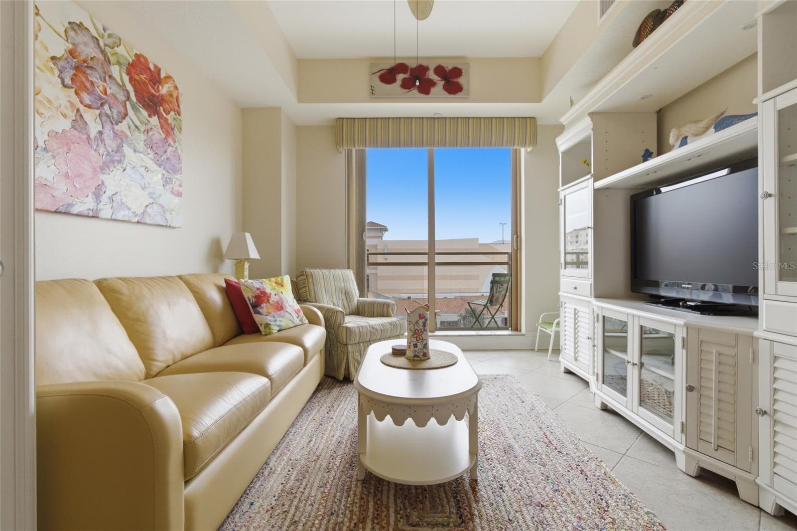 Third bedroom has a private terrace overlooking the intercoastal. - 11 BAYMONT ST #608, CLEARWATER BEACH
