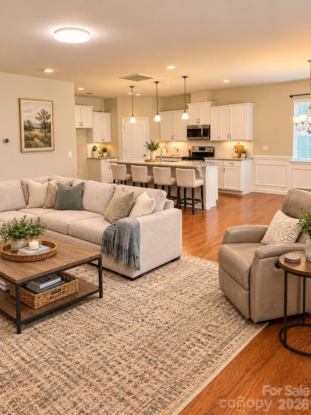 Virtually staged - 9053 Blue Dasher Drive, Clover