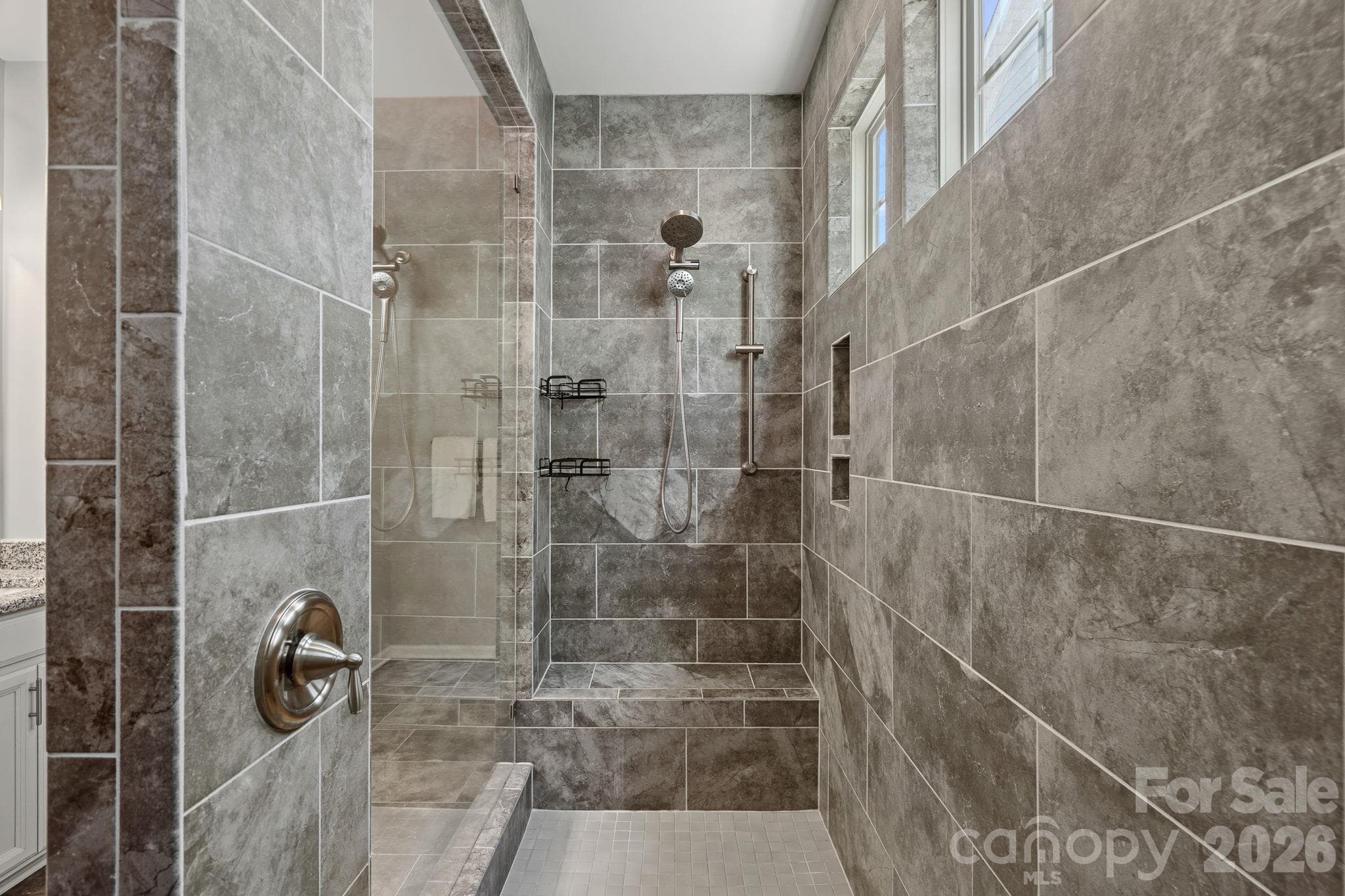 Large walk-in shower - 11237 Black Brant Lane, Charlotte