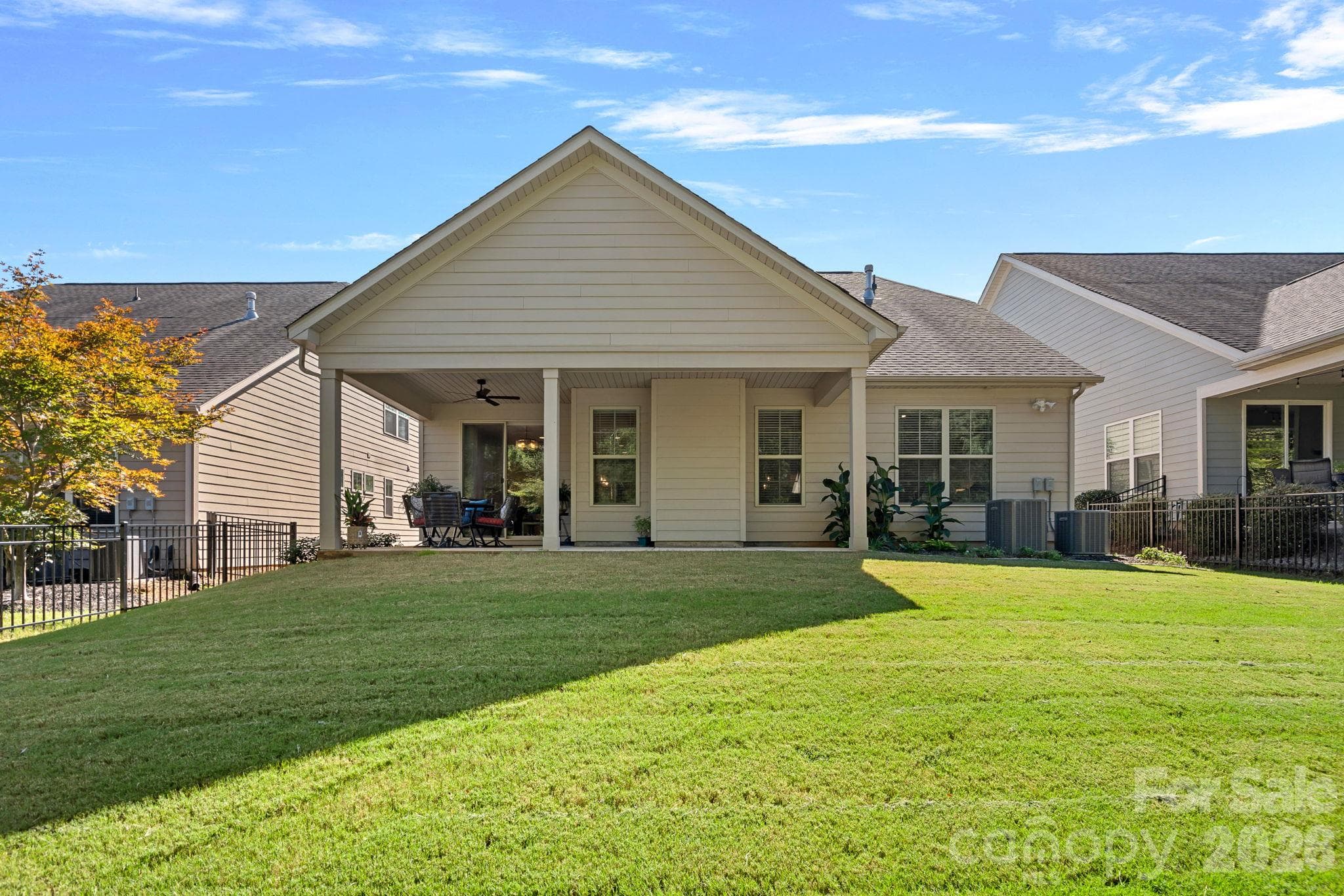 Back covered porch - 11237 Black Brant Lane, Charlotte