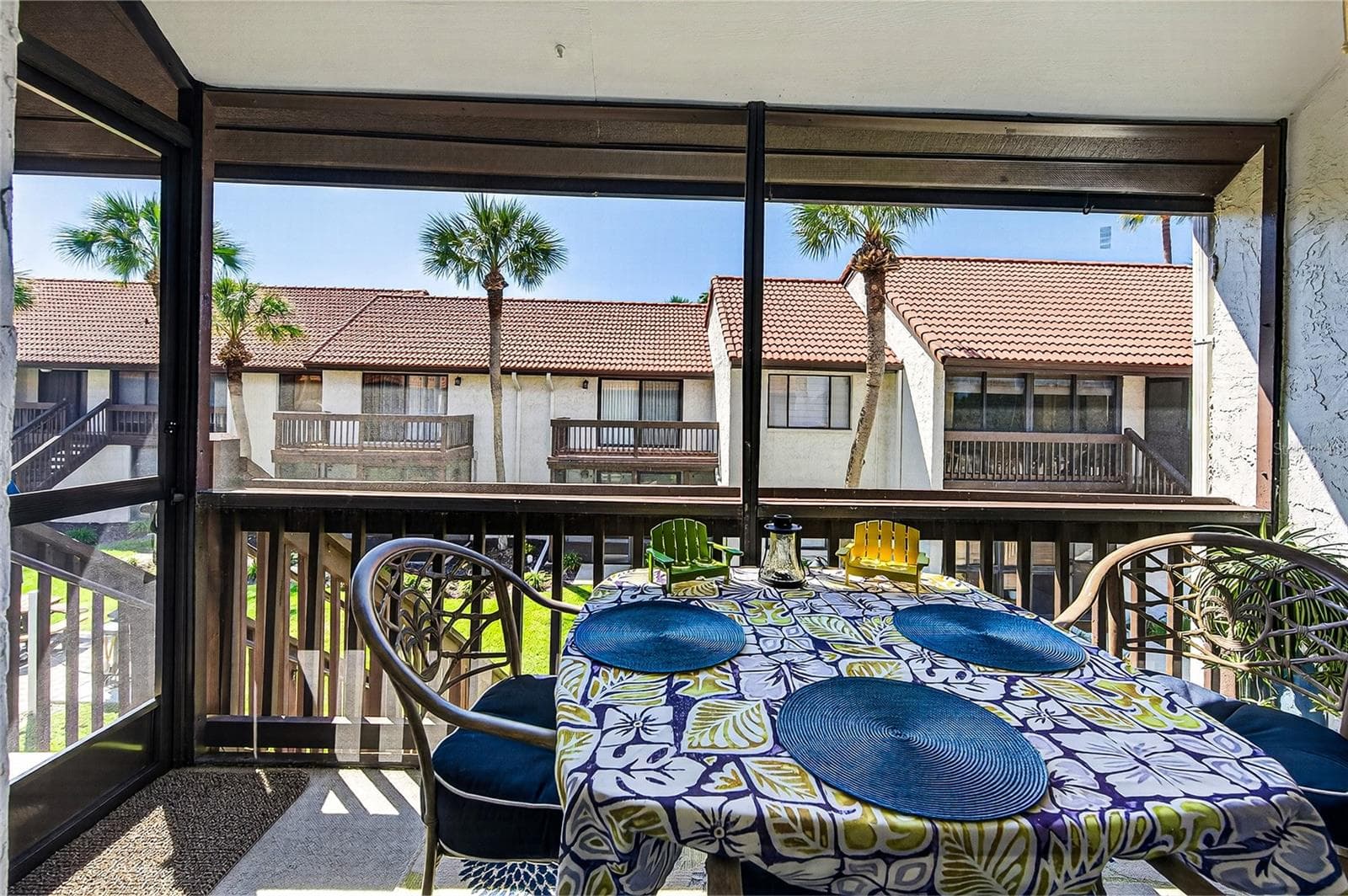 Patio - 1634 STICKNEY POINT RD #34-202, SARASOTA