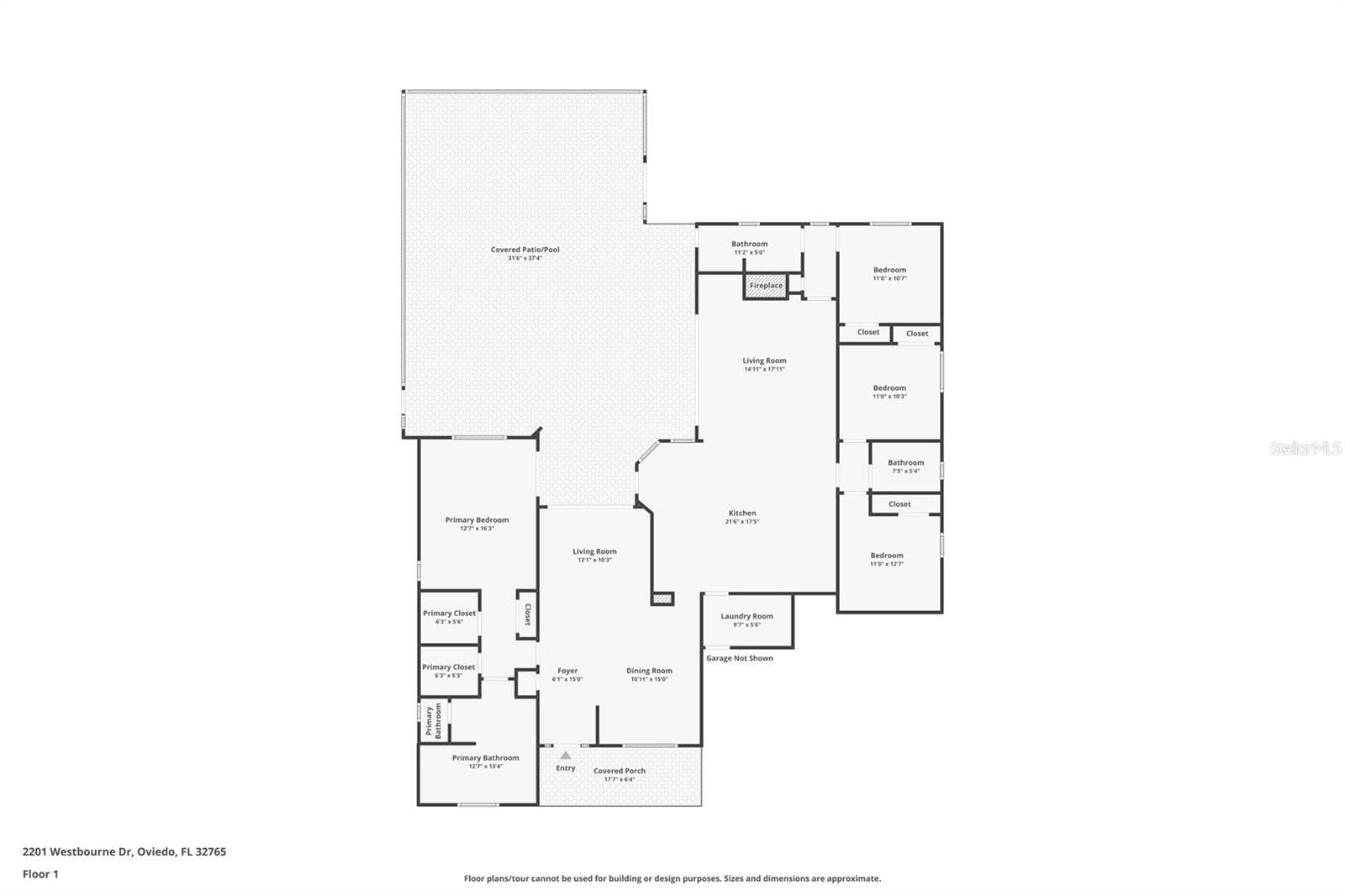 Floorplan - 2201 WESTBOURNE DR, OVIEDO