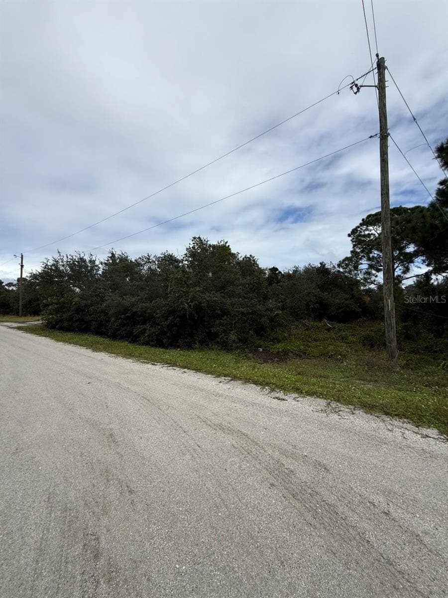 side of the lot - 516 MORNINGSIDE DR, LAKE PLACID